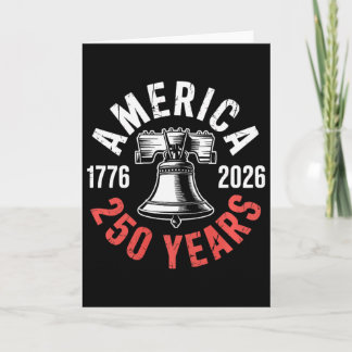 250 år Liberty Bell 1776-2026 Usa Amerikansk Patr Kort