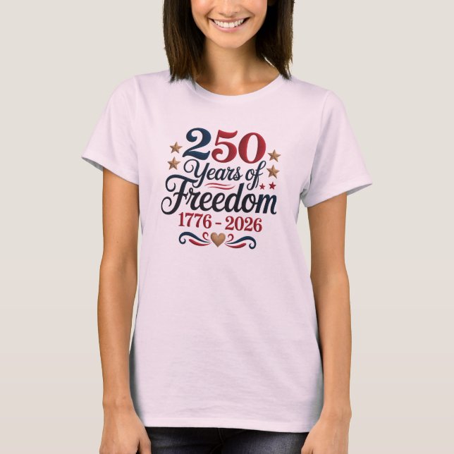 250 år t shirt (Framsida)