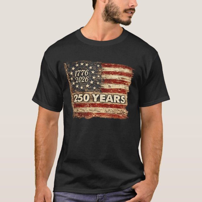 250 ÅR T SHIRT (Framsida)