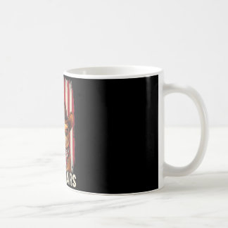 250 år USA 1776-2026 Ginger Cat Cowboy Kaffemugg