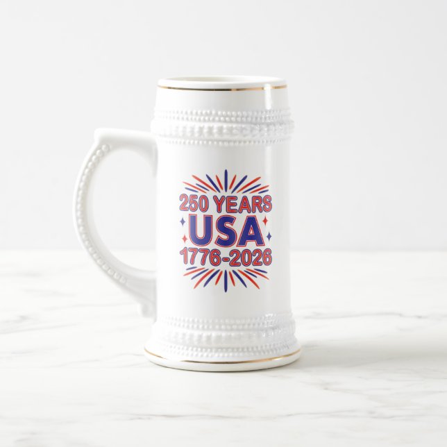 250 år USA | 1776–2026 Semiquincentennial Sejdel (Vänster)