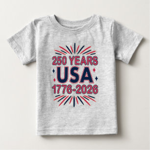250 år USA 1776–2026 Semiquincentennial T Shirt