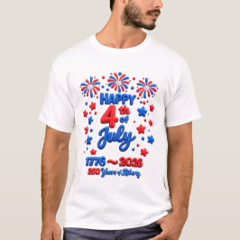 250 år USA -18a T-Shirt