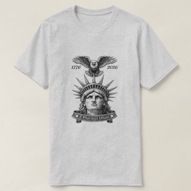 250 år USA -22b T-Shirt (Design framsida)
