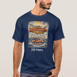 250 år USA -3 T Shirt