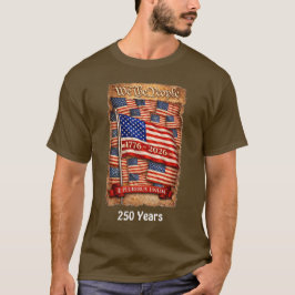 250 år USA -4 T-Shirt