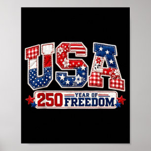 250 år USA:s självständighet Poster
