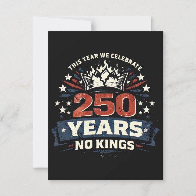 250 år utan kunglig patriotism meddelande (Framsida)