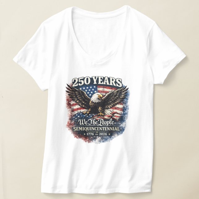 250 år Vi folket T Shirt (Laydown)