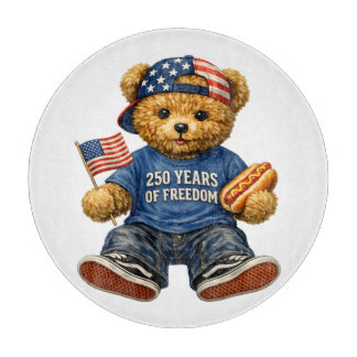 250 Års Frihet Teddybjörn
