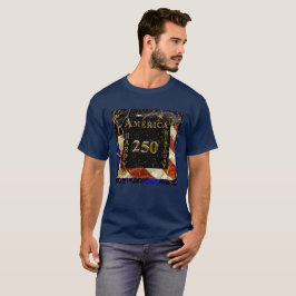 250-års Grattis Amerika! T Shirt