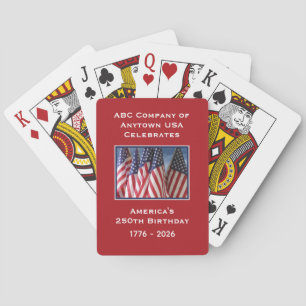 250-årsdagen 1776-2026 Förenta staterna Casinokort