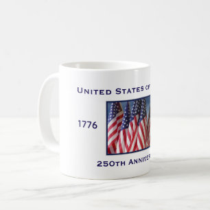 250-årsdagen USA Patriotic Kaffemugg
