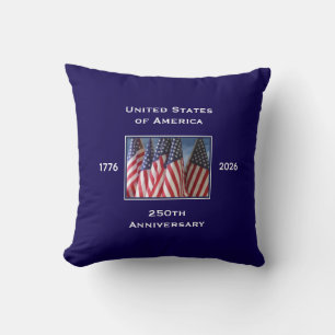 250-årsdagen USA Patriotic Kudde