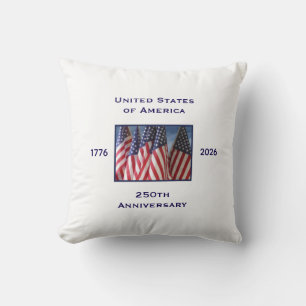 250-årsdagen USA Patriotic Kudde