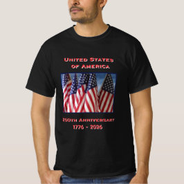 250-årsdagen USA Patriotic T Shirt