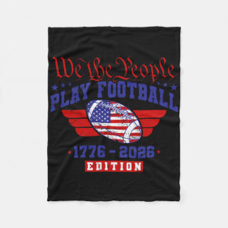 250-årsfirande Usa 250 år fotboll Fleecefilt
