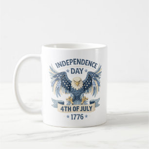 250-årsjubileet för självständighetsdagen 1776 kaffemugg