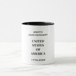 250-årsjubileum 1776–2026 – USA Premium Tändare Mugg