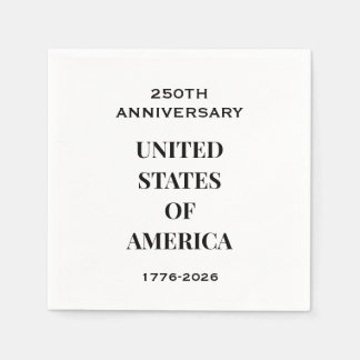 250-årsjubileum 1776–2026 – USA Premium Tändare Pappersservett