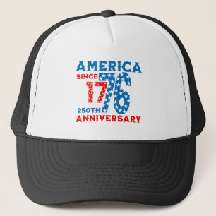 250-årsjubileum Amerika 4 juli Keps