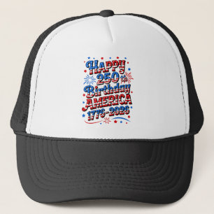 250-årsjubileum Amerika 4 juli Keps