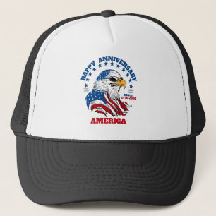 250-årsjubileum Amerika 4 juli Keps