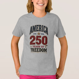 250-årsjubileum Amerika Frihet 1776 Patriotiska Rä T Shirt
