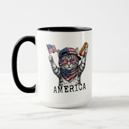 250-årsjubileum Amerika Liberty Fri Patriotiska Rä Mugg