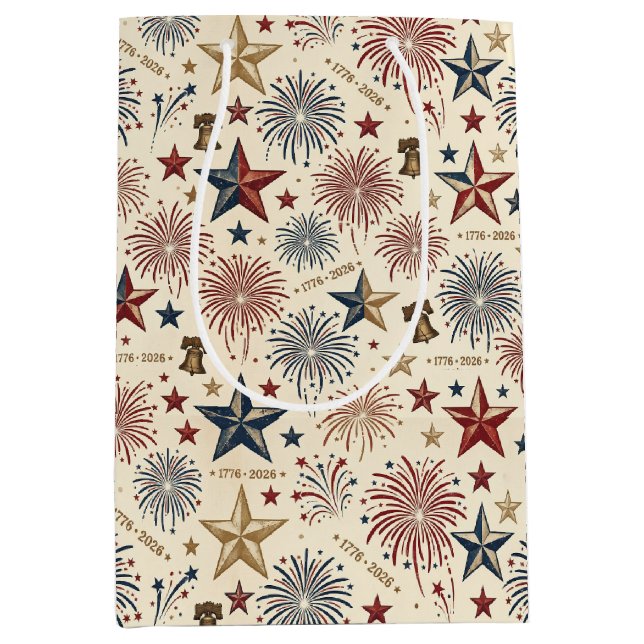 250-årsjubileum Amerika Patriotisk 4:e juli  (Framsidan)