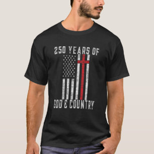 250-årsjubileum Amerika Självständighetsdag 1776 2 T Shirt