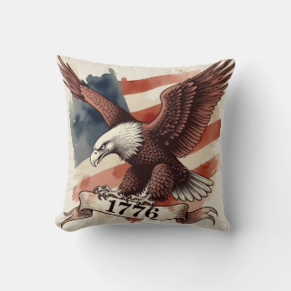 250-årsjubileum Amerikansk Örn 1776 Kudde