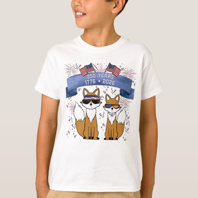 250-årsjubileum Coola Rävar T Shirt (Framsida)
