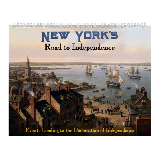 250-årsjubileum - Delstaten New Yorks kalender (Omslag)