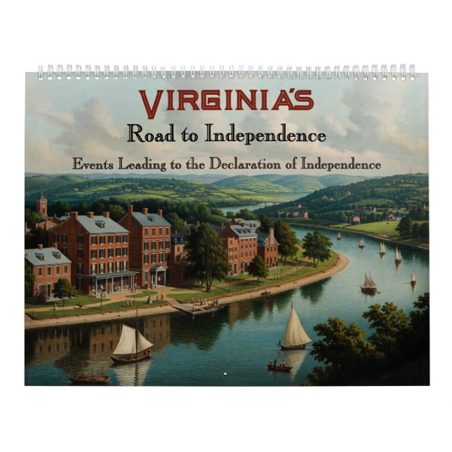 250-årsjubileum - Delstaten Virginias kalender (Omslag)
