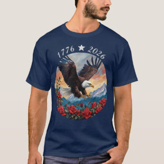 250-årsjubileum Eagle Roses Landskaps T-Shirt
