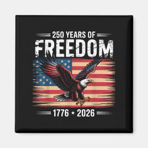 250-årsjubileum för Amerika 2026 år av frihet Magnet