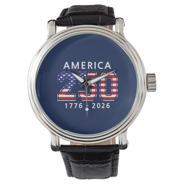 250-årsjubileum för Amerikas förenta stater Armbandsur (Framsida)