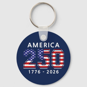 250-årsjubileum för Amerikas förenta stater Nyckelring