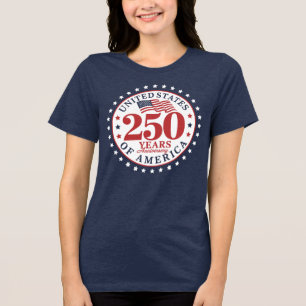 250-årsjubileum för Amerikas förenta stater T Shirt
