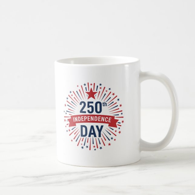 250-årsjubileum för självständighet kaffemugg (Höger)