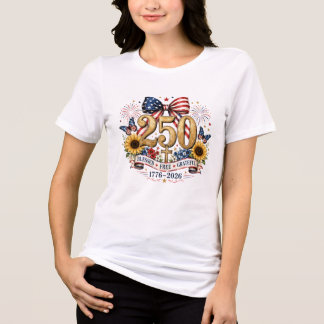 250-årsjubileum för självständighet T-shirt