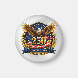 250-årsjubileum för USA-örnemblem Magnet