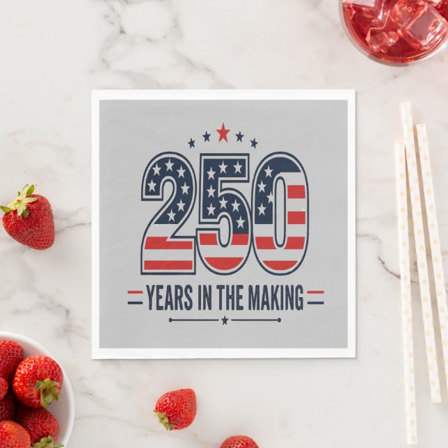 250-årsjubileum för USA Pappersservett (Insitu)