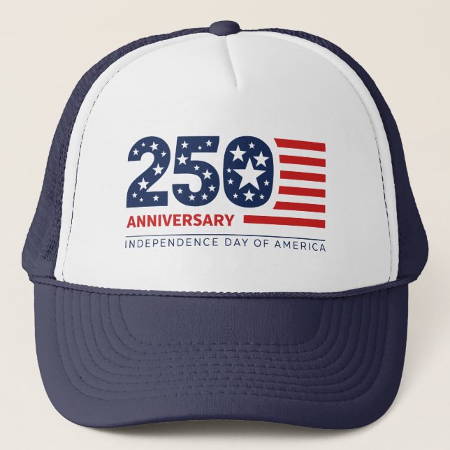 250-årsjubileum för USA:s självständighetsdag Keps (Framsida)