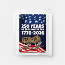 250-årsjubileum för USA som spiller te