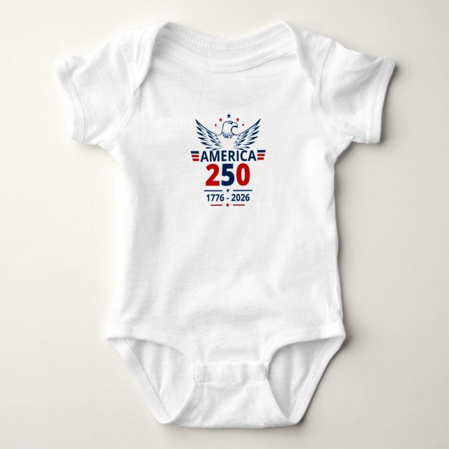 250-årsjubileum för USA T Shirt (Framsida)