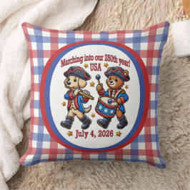 250-årsjubileum i den fjärde juli i USA Kudde