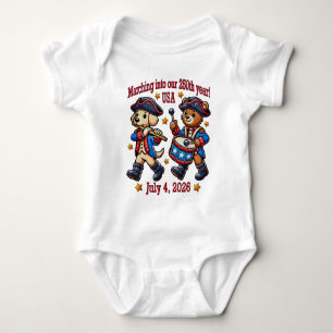 250-årsjubileum i den fjärde juli i USA T Shirt