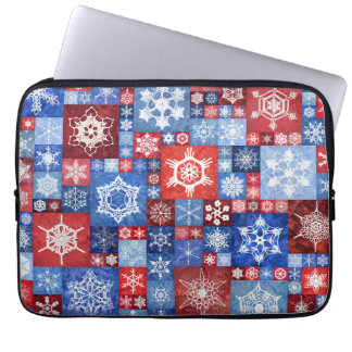 250-årsjubileum Snöflinga-kollage Laptop Fodral